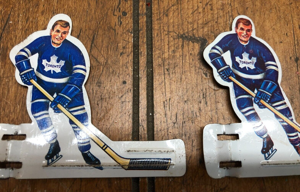 Vintage Eagle Toys Table Top Hockey Game Parts Only23 Tin Players w/4