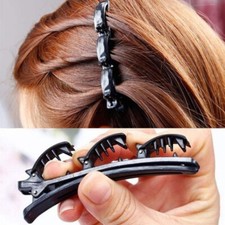 2pcs Double Bangs Hairpin Hair Clips Barrette Comb Sweet Hairstyle Accessor AP