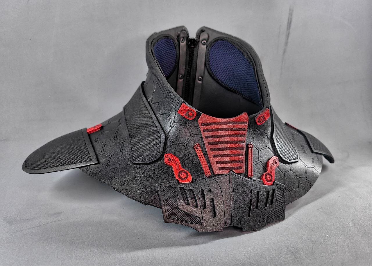 The neck for Red Hood