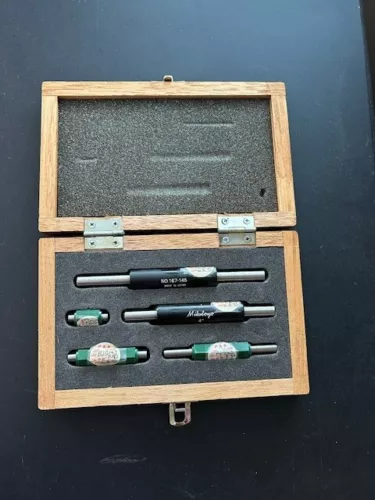 Mitutoyo 167-145 Micrometer Standard Bar assorted kit
