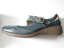 M&S Womens Marks and Spencer Blue Shoes Size 7 RRP �45 DEFECTS