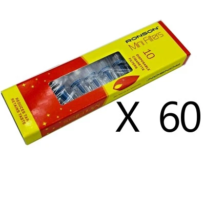 60 X Ronson Mini Filters--2 Full Boxes
