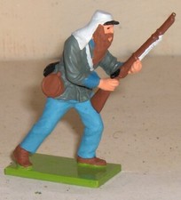 CIVIL WAR CONFEDERATE ADVANCING 54MM ONE OF A KIND CONVERSION FIGURE