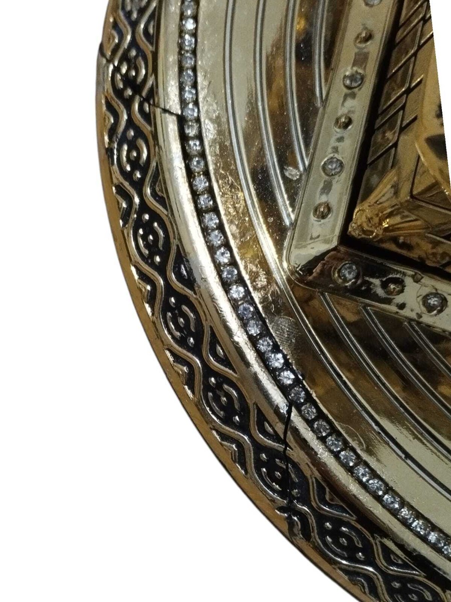 Holy Babe E Kaaba Door - Customizable Gold Glass & Wood Islamic Gift For Ramadan & Weddings | Ideal Muslim Home Accessory - Foto 3