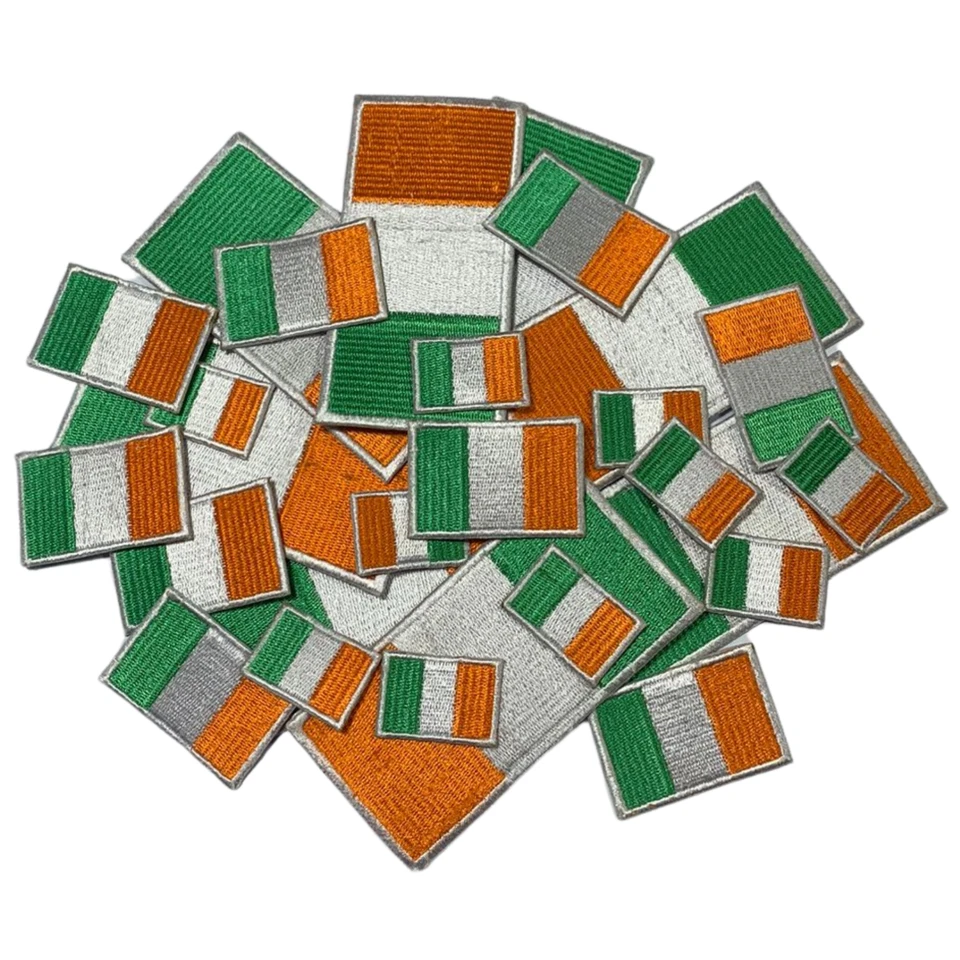 Embroidered Different sizes National Country Flags Iron Sew on Embroidered Patch - Image 3 of 4