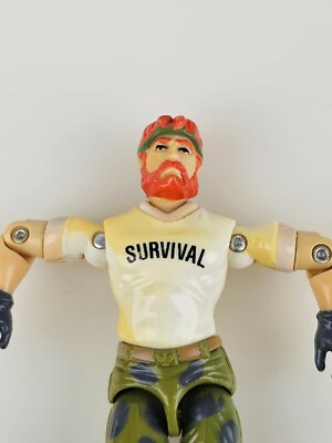 Gi Joe Outback / Survival V1 – Hasbro 1987 – Figurine Vintage Avec Carte Française