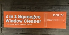 46'' Professional Window Cleaner Tool, 2-in-1 Rotatable Squeegee for Window C...