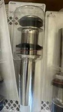 Signature Hardware Mushroom Pop-Up Straight Tub Drain with 1-1/2" x 6" Tailpiece