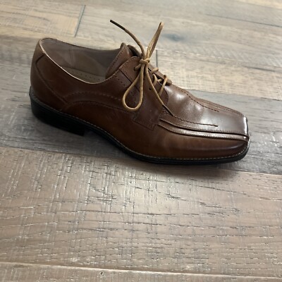 Stacy Adams Dress Oxford Business Shoes Mens 8.5 Brown 