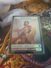 Human Soldier / Goat Token Foil MTG Theros Beyond Death - Pack Fresh -