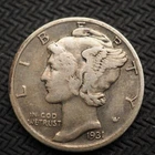 1931 **S**    MERCURY SILVER DIME  ***NICE*** FREE SHIPPING   M222
