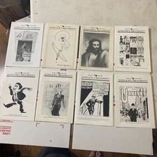 Vintage James Joyce Broadsheet 80S And 90S Lot Of 8