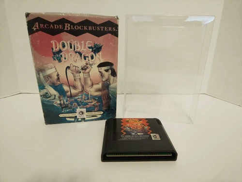 Double Dragon (Sega Genesis, 1992) CART AND BOX - RARE - FREE SHIPPING!