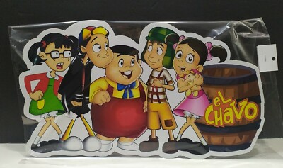 El Chavo del ocho 8 Party birthday paper wall hanging 18'' sign letrero pared 