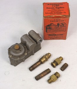 Vintage Schneider Carburetor Milesmaster Fuel Pressure Regulator