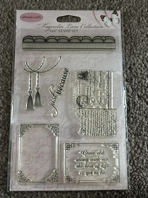 Ultimate Crafts Magnolia Lane Collection Stempelset Love Romance