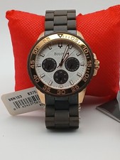 BULOVA / TWO TONE / RUBBER COATED BRACELET / QUARTZ