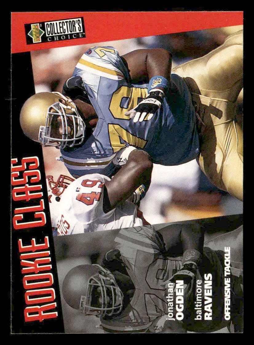 1996 Collector's Choice #4 Jonathan Ogden