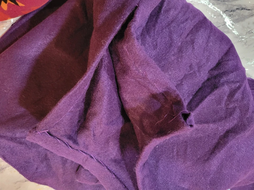 Falda caniche talla grande hecha a mano 34" cintura Foto 3 de 3