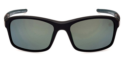 Timberland TB9293 Sunglasses Matte Black Green Polarized 58 New 100% Authentic