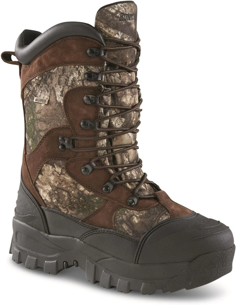 Men'S Insulated Waterproof Hunting Boots Non-Slip Shoes, 1600-Gram, RT Edge Camo