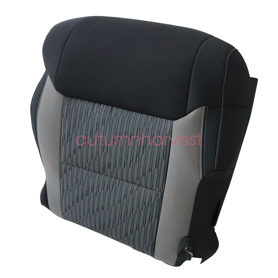 Cubierta de asiento de tela inferior del lado del conductor negra apta para Toyota Tundra 2014 2015 2016 Foto 3 de 4