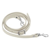 Leder Handtaschengurt Ersatz 47 Zoll Pu Verstellbarer Mit Silber Hardware, Beige