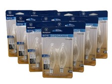 10/2 Pk Westinghouse 04027 B10 Torpedo Ceiling Fan Light Bulb 60 Watt Clear E12