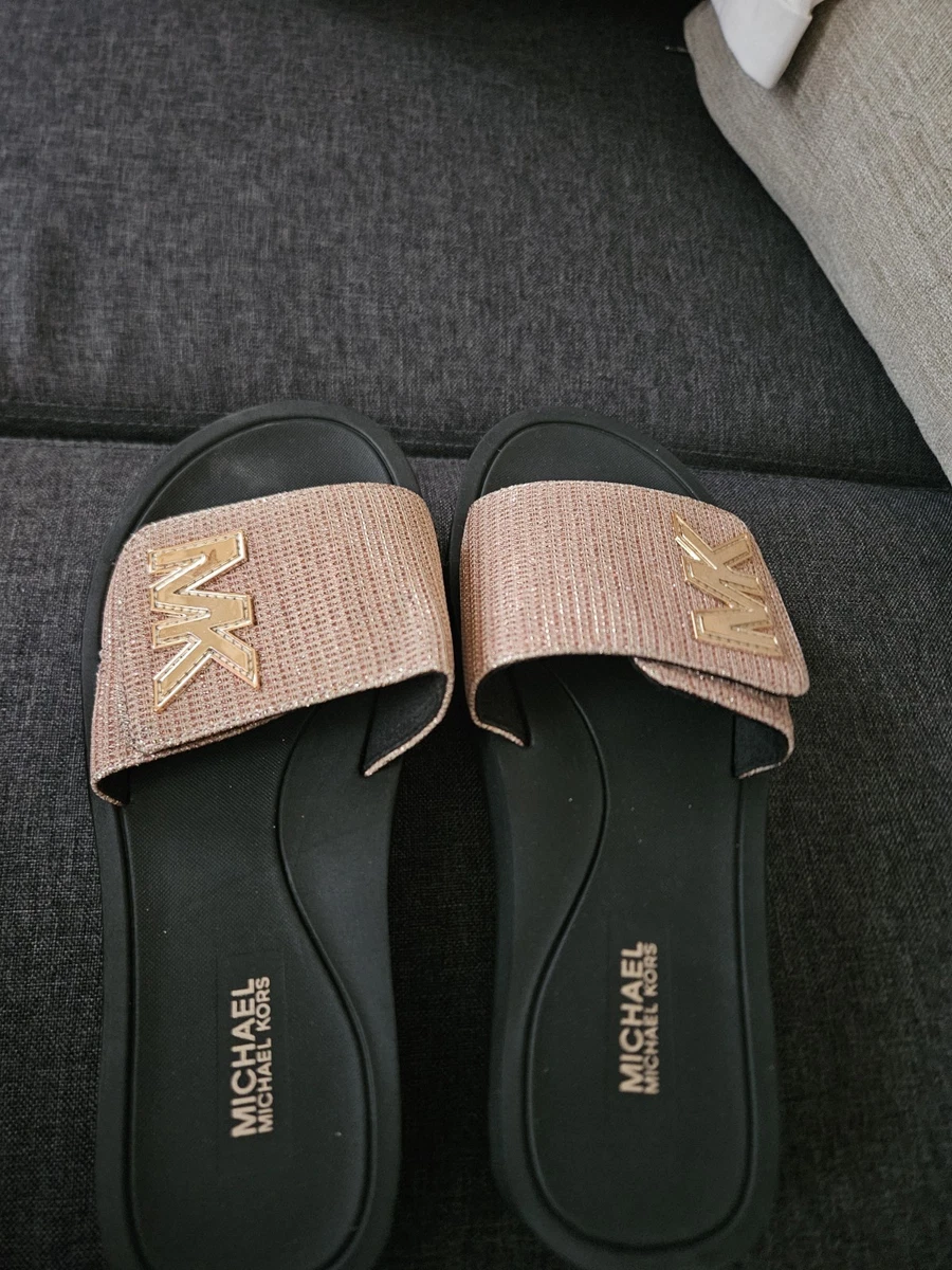 Michael Kors Logo M Women's Flip Flop Sandals for sale | eBay