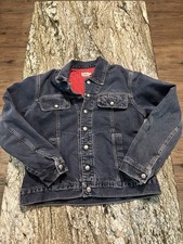 Calvin Klein Men's Vintage Trucker Jean Jacket Classic Blue - Size Large