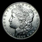 1890-S Morgan Dollar Silver ---- Gem BU Coin ---- #594I