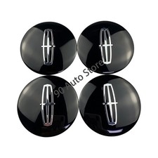 4 pezzi adesivo emblema tappo mozzo centrale ruota auto 56 mm per Lincoln MKC MKZ MKX MKT MK