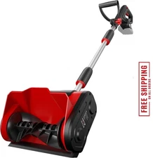 Snow Shovel Compatible with Milwaukee 18V Battery(Tool Only), 12” Br