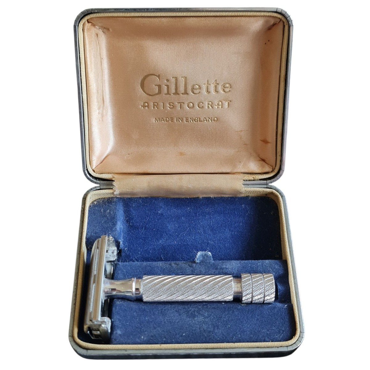 Gillette ARISTOCRAT ヴィンテージカミソリ 髭剃り剃刀ビンテー