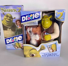 Official Shrek 2 Dixie Cups Cup Holder Collectible Bathroom Decor Donkey