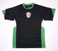 MEXICO Soccer Jersey Boy s Youth Size XL 18/20 Black Mexican Logo Graphic Shirt