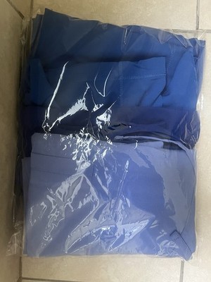 3x XS Dickies Scrub Pant Women's Galaxy Blue, Royal Blue & CIPS