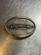 Vintage trailmonile Trailer Truck Belt Buckle