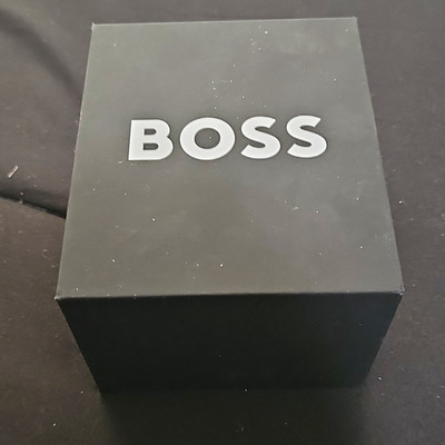 BOSS Women s Quartz Chronograph Date Gold-Tone Bracelet Silver Dial Watch