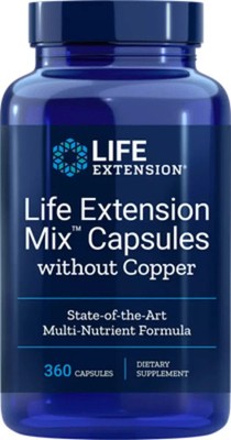 Life Extension Mix  Capsules without Copper 360 capsules
