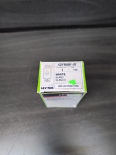 Leviton GFRBF-W Faceless GFCI, 20 Amp Self Testing, SmartlockPro Q 