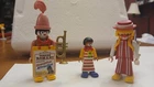 Playmobil 3797 (3) Romani Circus Clowns 1991 Vintage incomplete