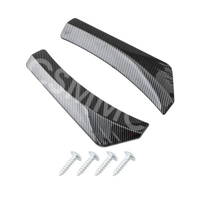 Lip Diffuser Splitter Canard Anti-scratch For Car Rear Bumper Fender Body Kits