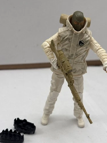 G.I. Joe Custom Arctic figure, Yukon. ROC Rise of Cobra. Good condition