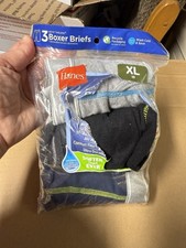 New Hanes Boys Tagless Boxer Briefs Comfort Flex Waistband XL 18