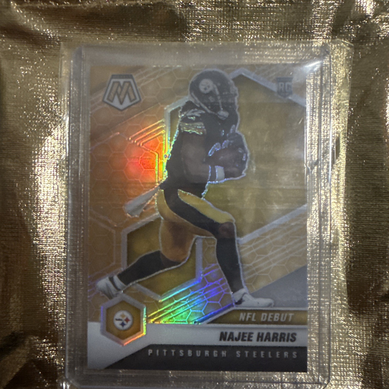 2021 Panini Mosaic - NFL Debut Najee Harris #252 Honeycomb (RC) case hit! SP