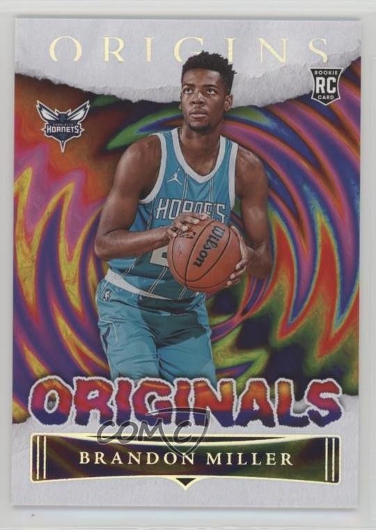 2023-24 Panini Origins Originals Brandon Miller #5 Rookie RC c8r