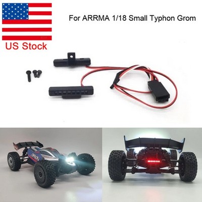 Front and Rear Lights Lamp for ARRMA 1/18 Small Typhon Grom RC Upgrade Parts -US
