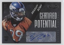 2014 Certified Potential Mirror Signatures 233/399 Bradley Roby #P-BR Auto 0f8