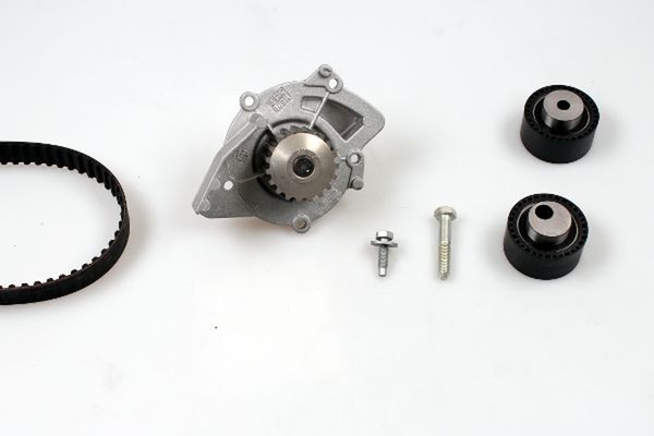 Wasserpumpe + Zahnriemensatz Hepu PK08011 FüR CitroËN Boxer 244 Peugeot Jumper 2-image